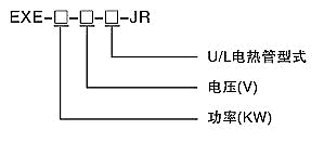 浸入型隔爆加熱器 型號